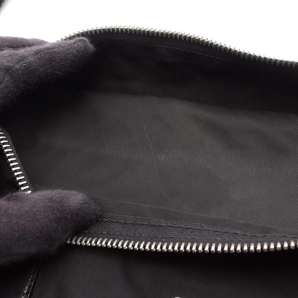 PRADA Black Leather Saffiano Shoulder Bag - Picture 9 of 9